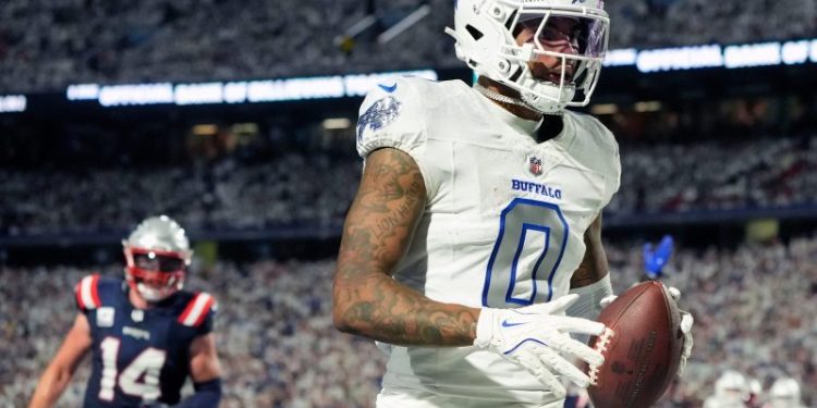 What did Bills owner Terry Pegula say about WR Keon Coleman?