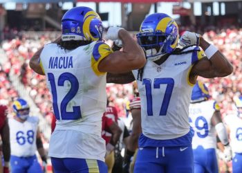 Rams’ Puka Nacua, Davante Adams staking claim to NFL’s best WR duo