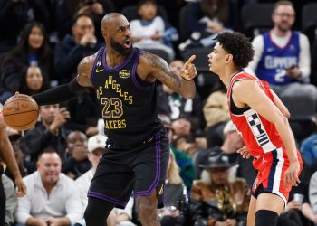 LeBron James ‘good’ with Lakers: ‘I don’t really care about articles’