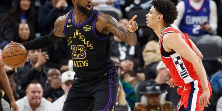 LeBron James ‘good’ with Lakers: ‘I don’t really care about articles’