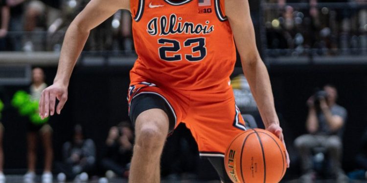 Keaton Wagler points today: How much did Illinois star score vs Purdue?