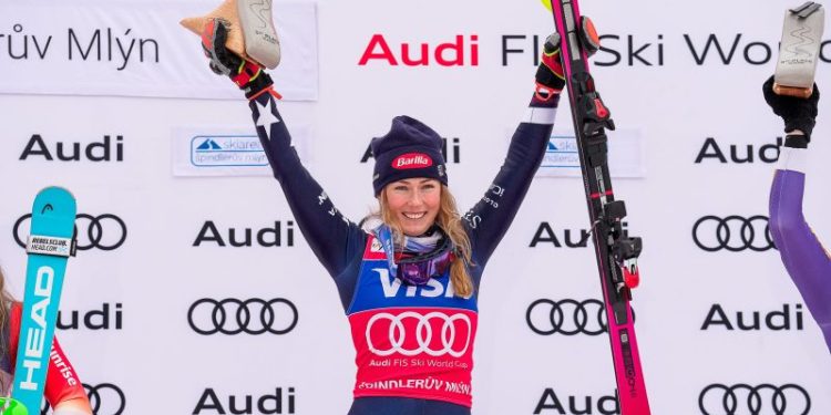 Mikaela Shiffrin gets seventh World Cup slalom win of season