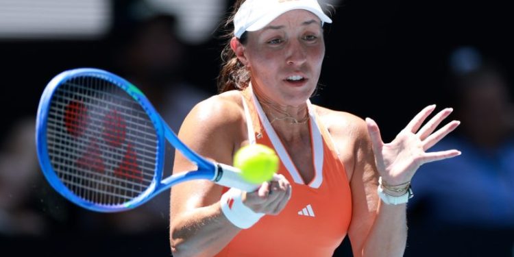 Pegula ousts defending champion in All-American clash at Australian Open