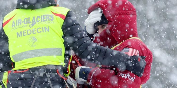 Lindsey Vonn: ‘My Olympic dream is not over’ after crash