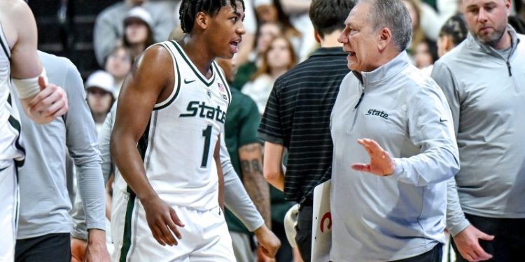 Tom Izzo vague on Jeremy Fears Jr. status vs Illinois Saturday