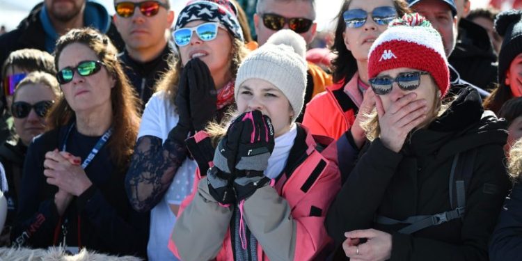 Shock. Grief. Silence. Reactions to Lindsey Vonn’s crash at Olympics