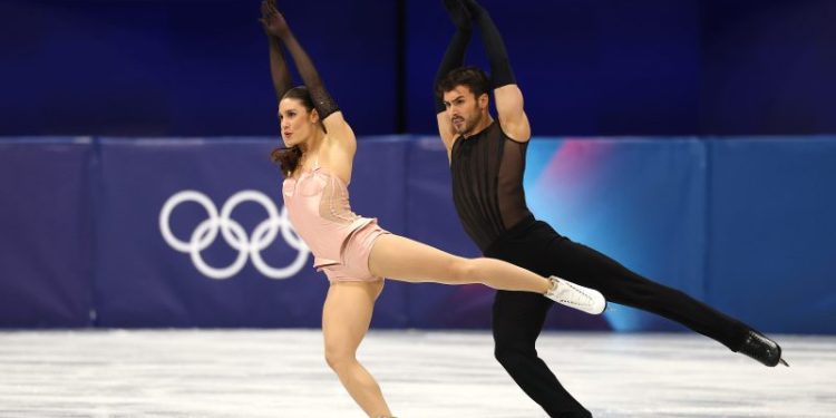 French ice dance team, formed after abuse investigation, stand between USA and gold