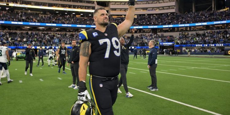 Rams offensive tackle retiring after 11 years in the NFL