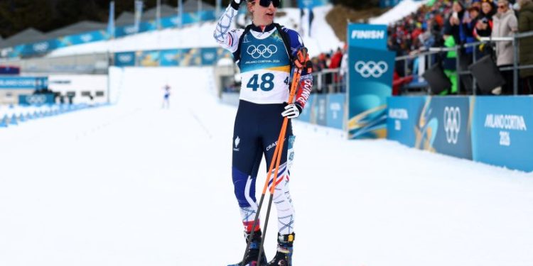 French biathlete wins two gold medals after fraud conviction