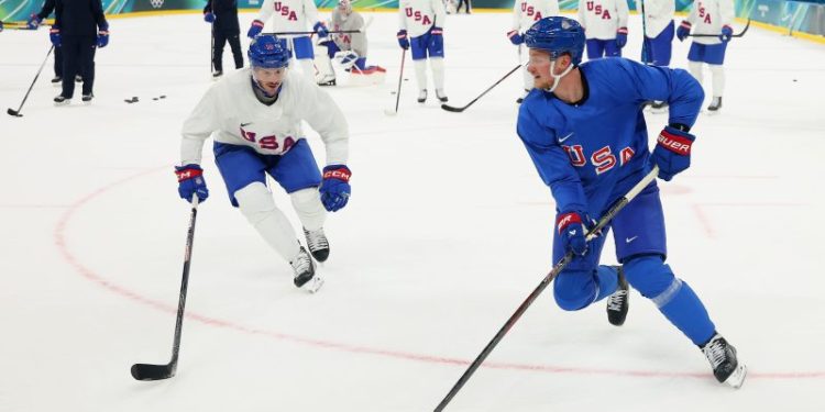 USA men’s hockey vs Latvia live score, updates, highlights at Olympics