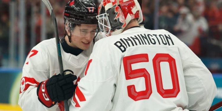 Olympic men’s hockey scores today: Canada wins, USA faces Latvia