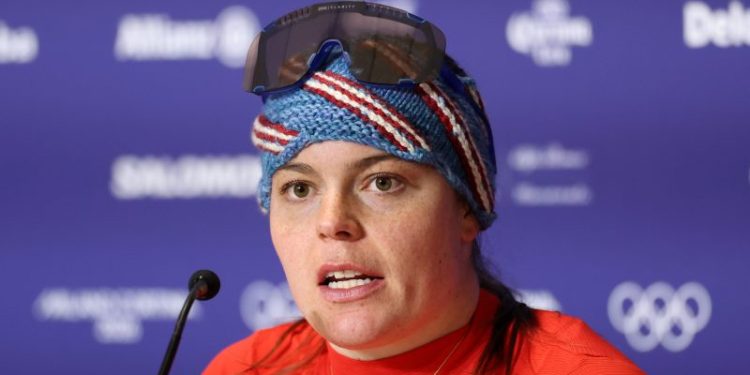 Breezy Johnson is an accomplished knitter as well as Olympic champion