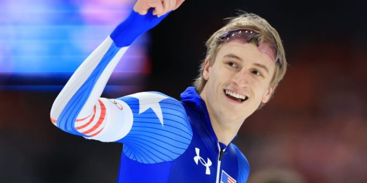 ‘Greatest speed skater of all time’? American sets Olympic record