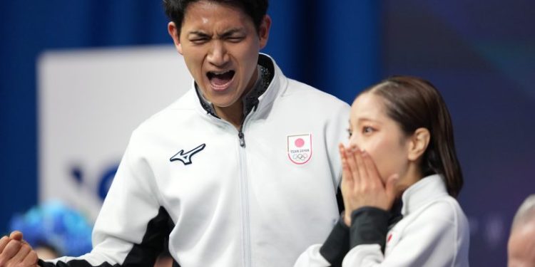 Japan leapfrogs top group for pairs gold, like 2002 Sarah Hughes