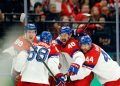 Czechia had too many men on ice during goal against Canada