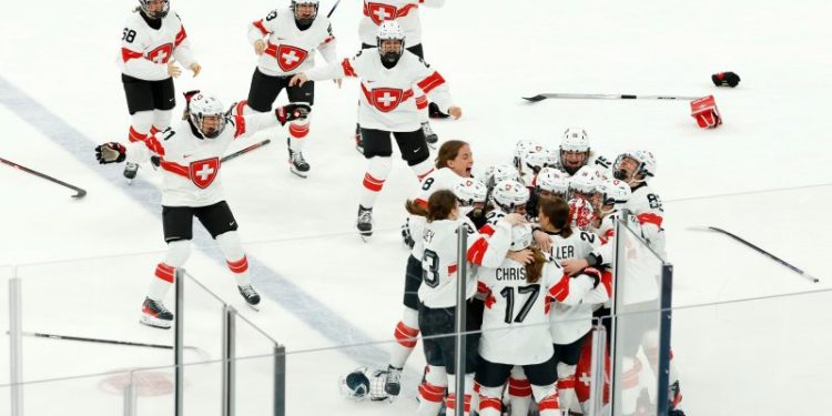 Switzerland tops Sweden in OT for Olympic women’s hockey bronze