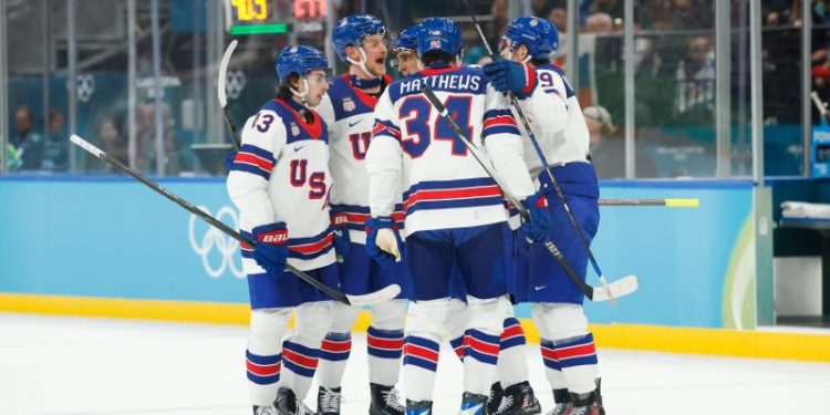 USA routs Slovakia, sets up Olympic gold medal match with Canada