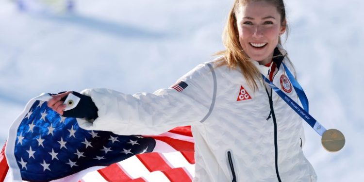 Mikaela Shiffrin pokes fun at herself with self-deprecating tweet