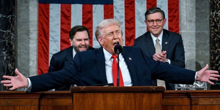 Pelosi calls Trump State of the Union ‘lazy’ – after he broke his own record for longest ever