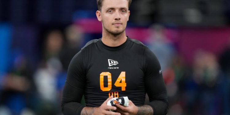 Why Carson Beck was booed at the 2026 NFL combine