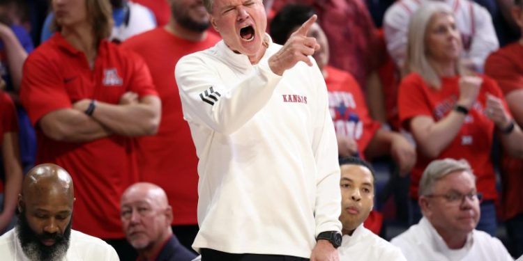 Bill Self ejected from Kansas basketball’s game at Arizona State
