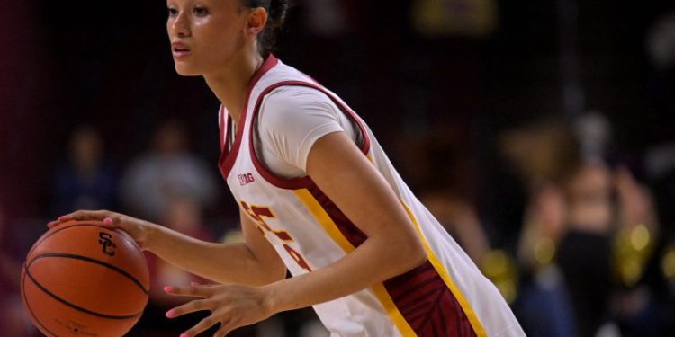 USC’s Jazzy Davidson injures right arm in Big Ten tournament