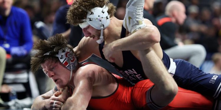 Big Ten wrestling tournament results, standings, highlights from Day 2
