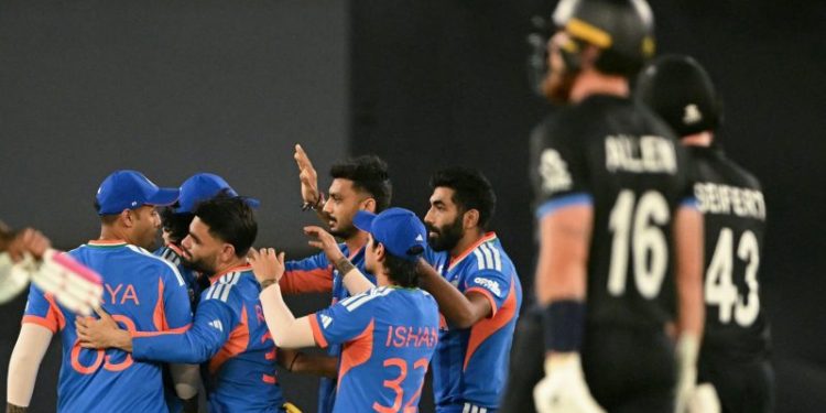 How India defeated New Zealand in T20 Cricket World Cup