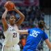 Sarah Strong, UConn easily advance to Big East women’s championship game