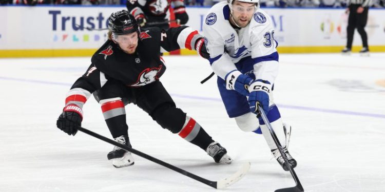 Sabres edge Lightning in one of the wildest NHL games in decades