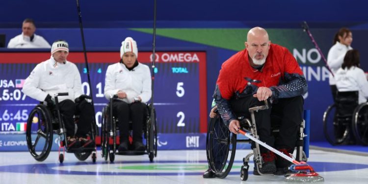 This US wheelchair curler is on verge of Paralympic history
