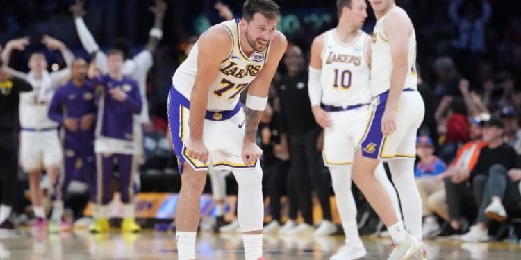 Luka Doncic fined for making money sign towards refs