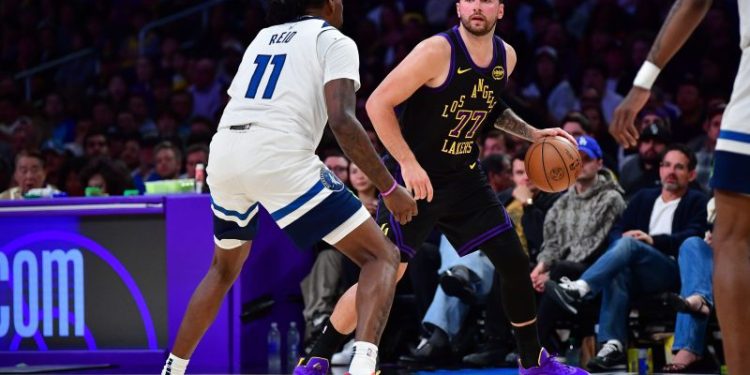 Doncic triple-double lifts Lakers past Timberwolves